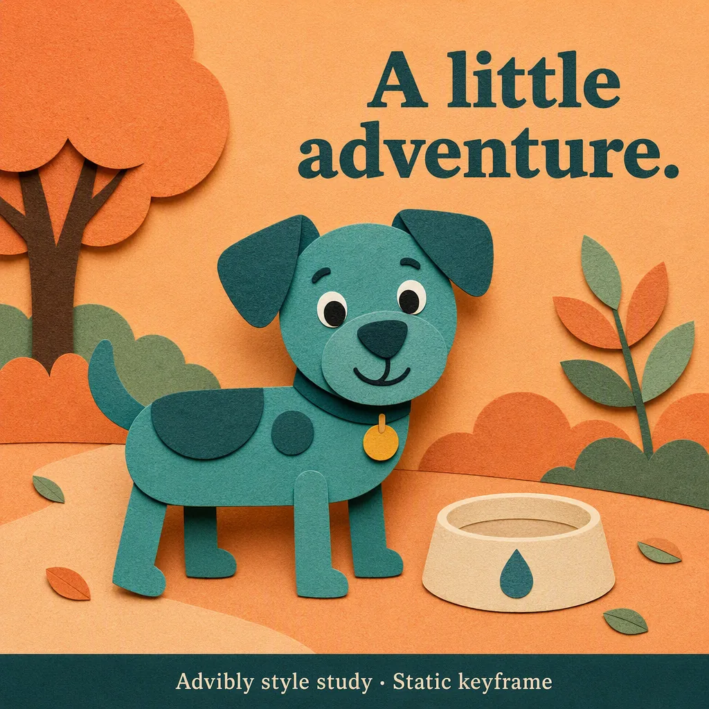 Advibly-generated editorial concept: cutout paper character; not a customer campaign.