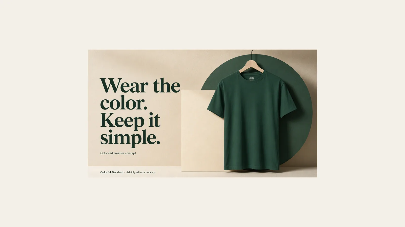Actual 1920 by 1080 editorial image export: apparel editorial. Proportional layout, not platform screenshot.